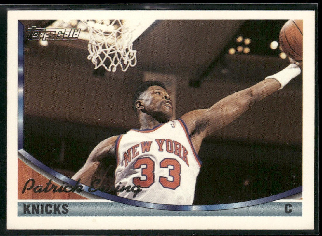 Patrick Ewing Player Lot Bundle 10 Basketball Cards PE006 New York Knicks back