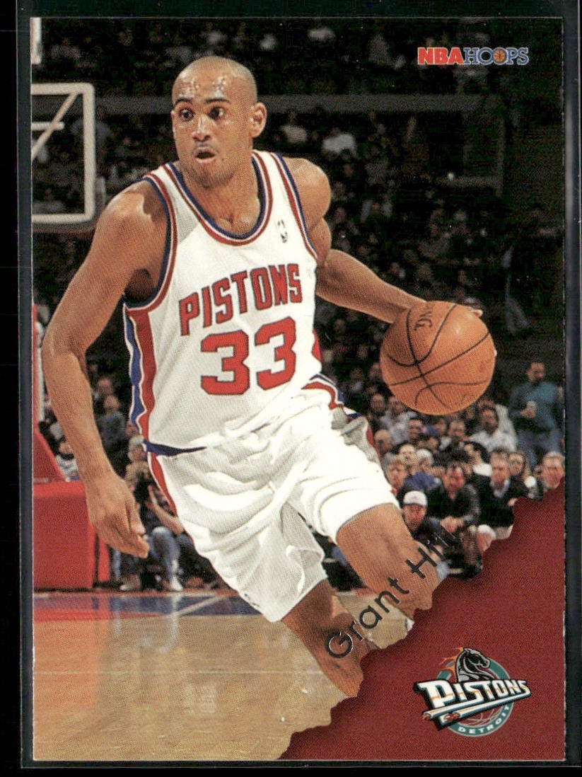 Grant Hill Player Lot Bundle 10 Basketball Cards GH002 Pistons 1 RC back