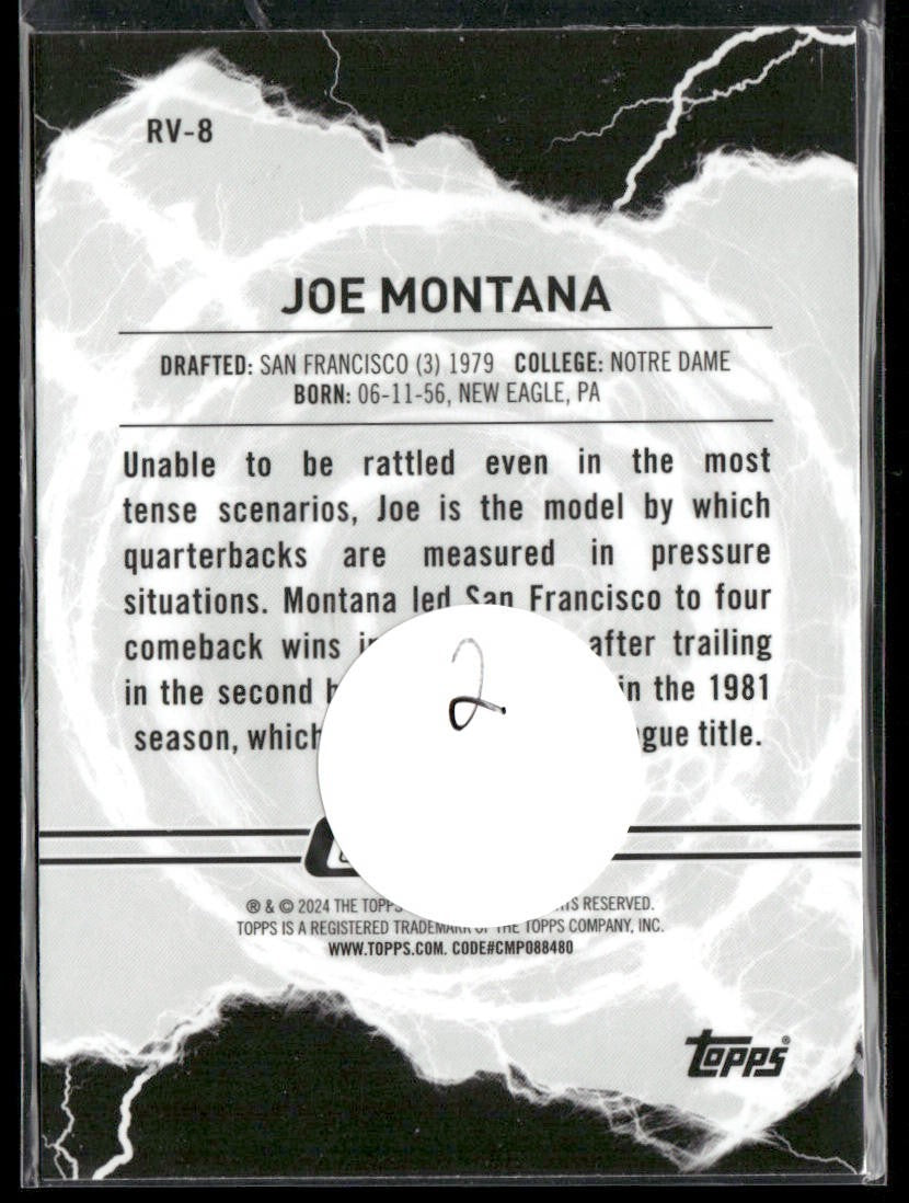 Joe Montana Player Lot Bundle 10 Different Football Cards JM002 49ers Chiefs back