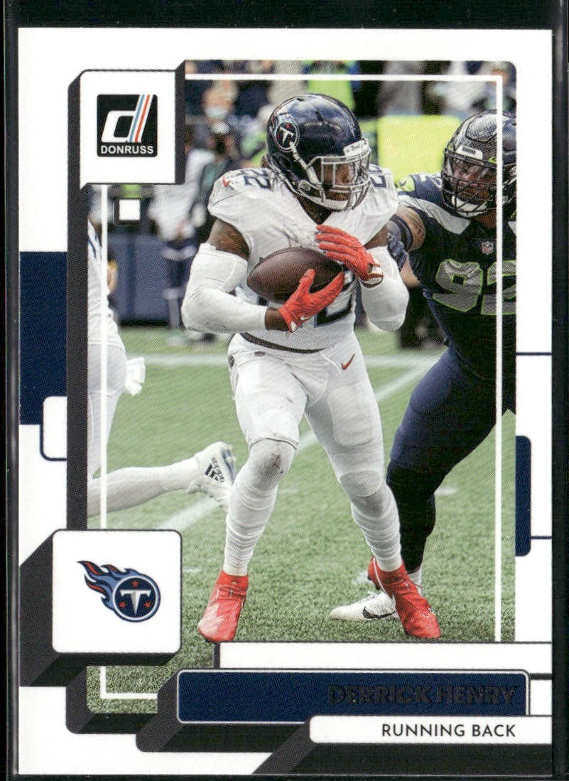 Derrick Henry Player Lot Bundle 10 Different Football Cards DH001 Titans Ravens back