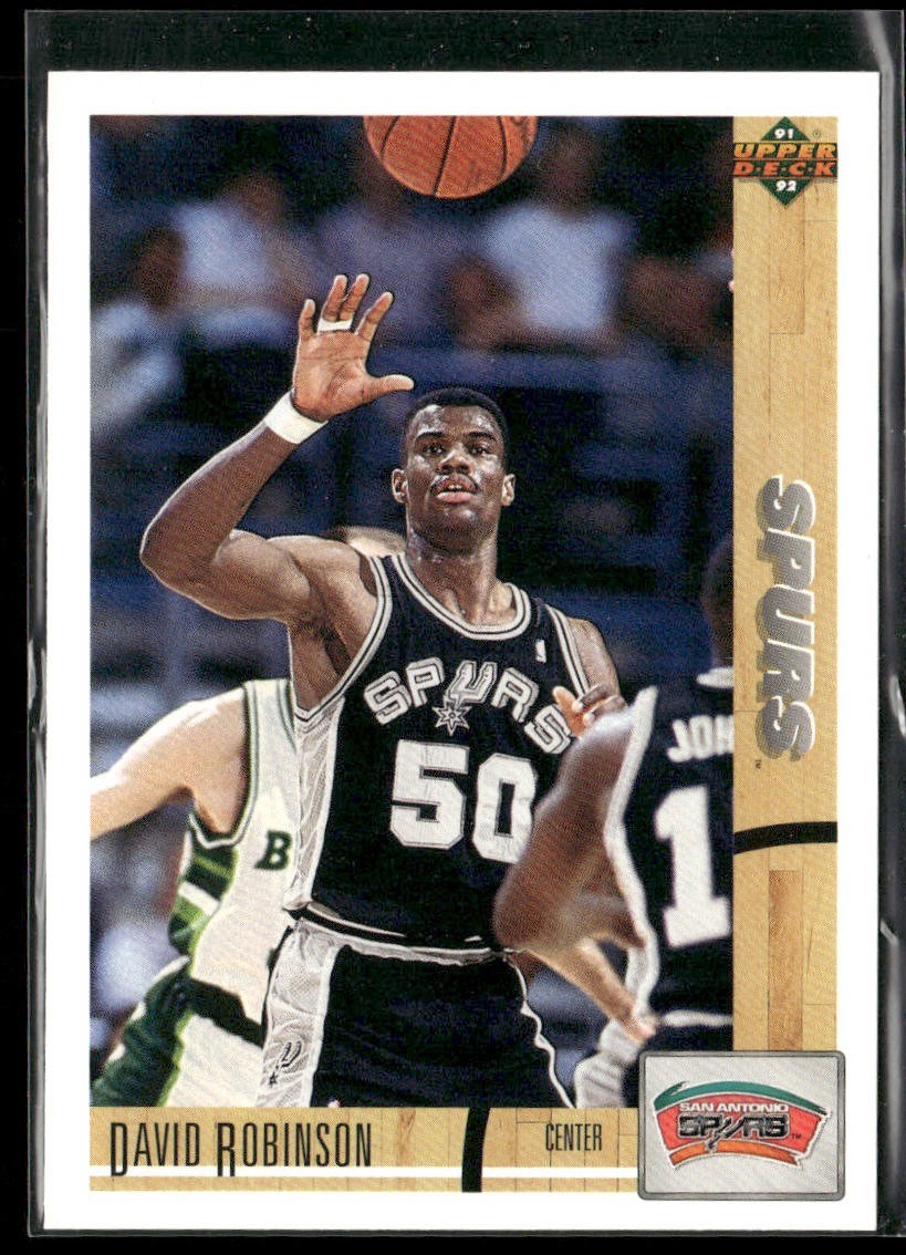 David Robinson Player Lot Bundle 10 Basketball Cards DR003 Spurs back