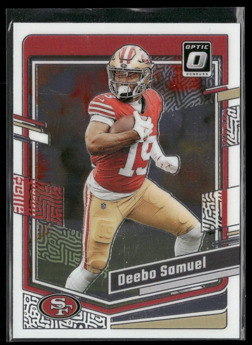 Deebo Samuel Player Lot Bundle 10 Different Football Cards DS002 San Fran 49ers back