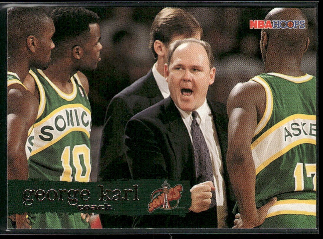 NBA Coaches Lot Bundle 10 Basketball Cards C008 Various Teams back