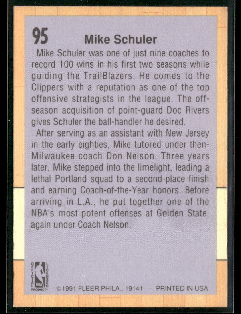 NBA Coaches Lot Bundle 10 Basketball Cards C005 Various Teams back