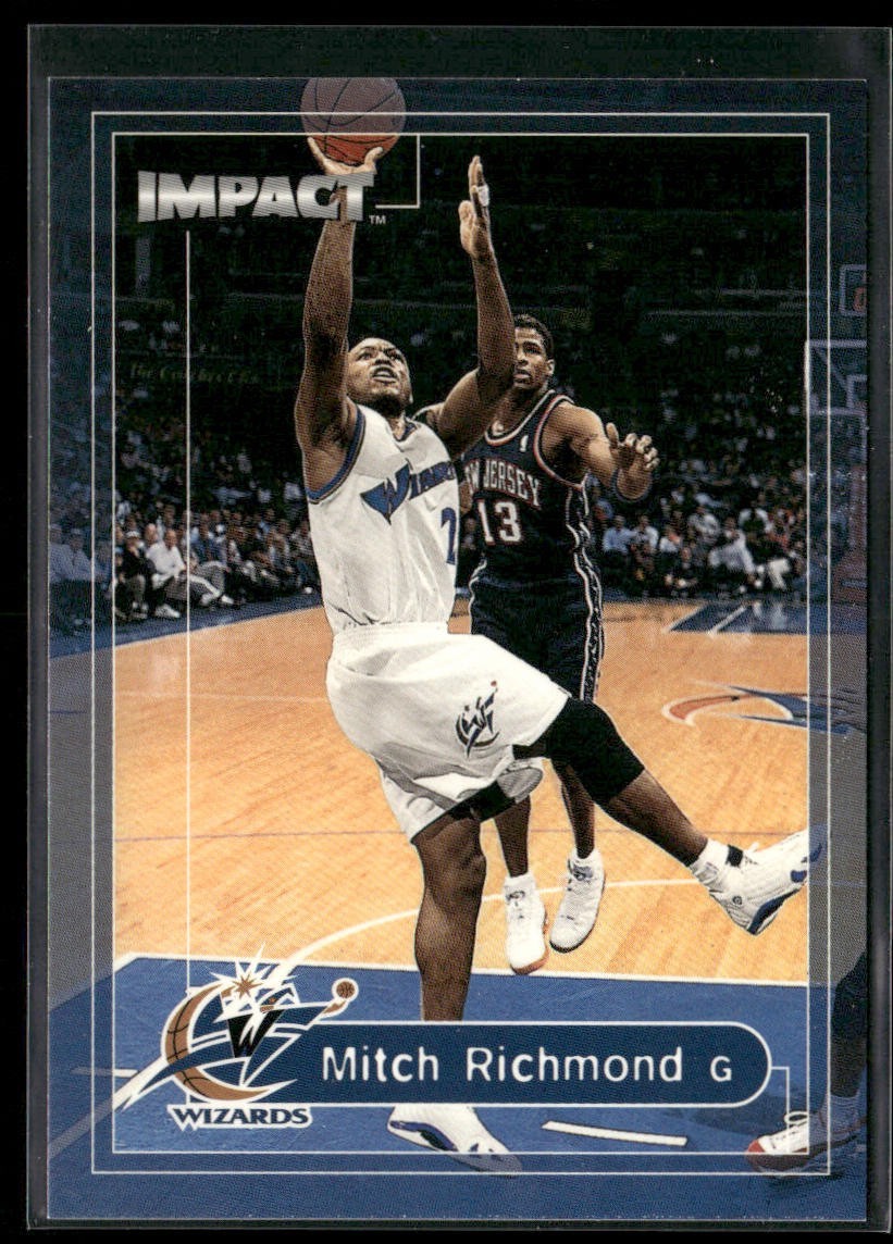 Mitch Richmond Player Lot Bundle 10 Basketball Cards MR003 Kings back