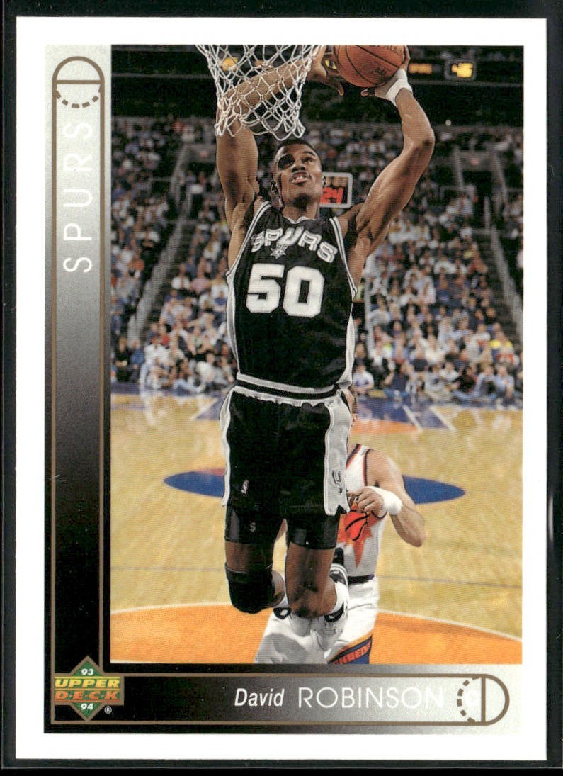 David Robinson Player Lot Bundle 10 Basketball Cards DR005 Spurs back