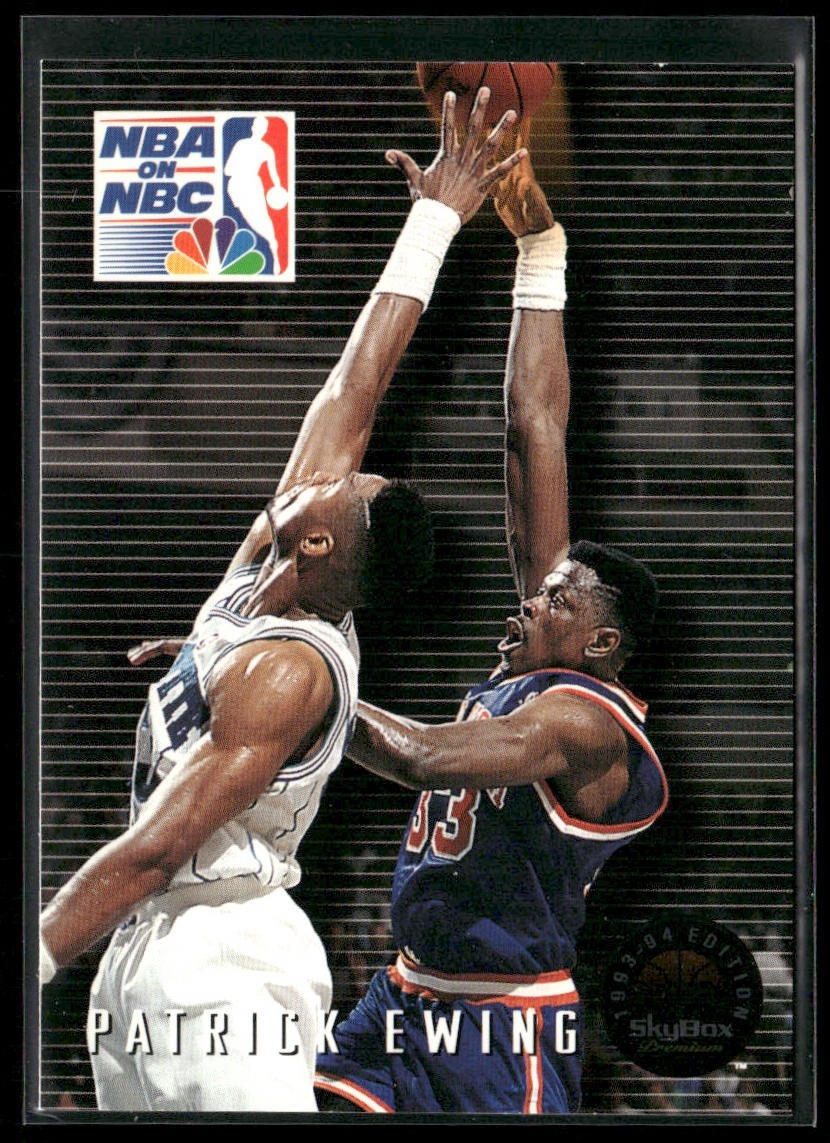 Patrick Ewing Player Lot Bundle 10 Basketball Cards PE003 New York Knicks back