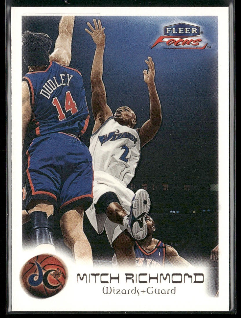 Mitch Richmond Player Lot Bundle 10 Basketball Cards MR002 Kings back