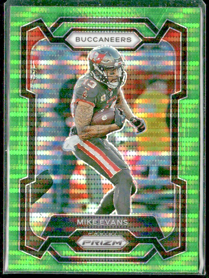 Mike Evans Player Lot Bundle 10 Different Football Cards ME002 Buccaneers front