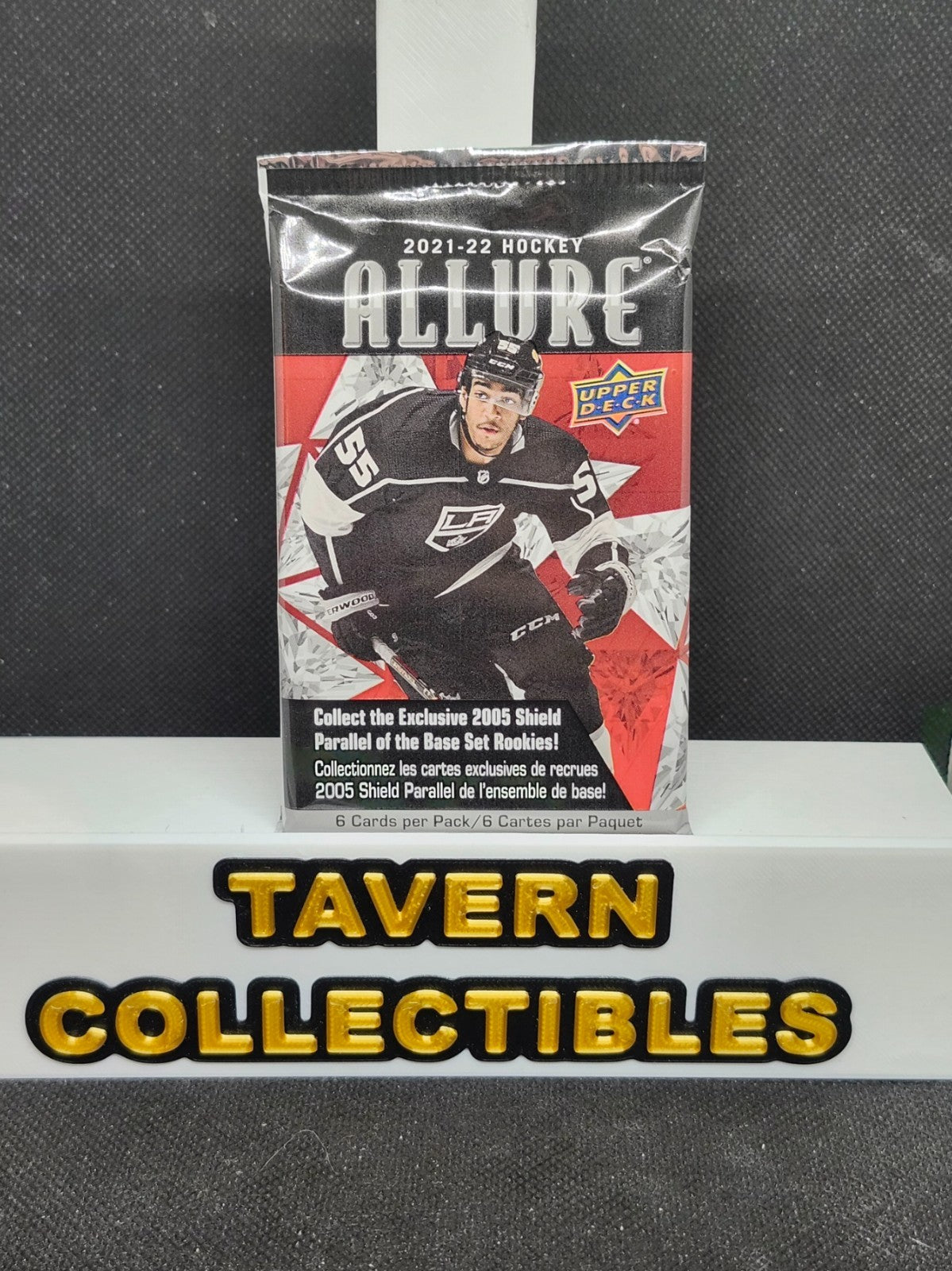 2021-22 Upper Deck ALLURE Hockey Factory Sealed Pack front