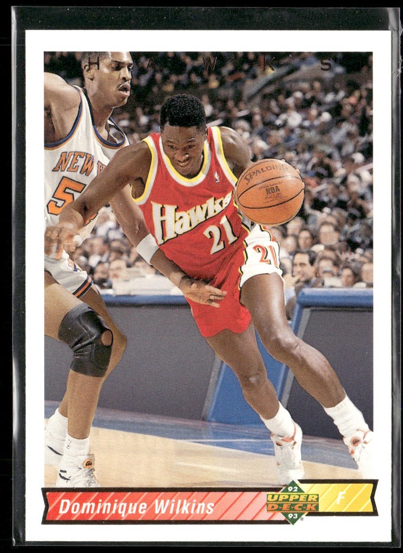 Dominique Wilkins Player Lot Bundle 10 Basketball Cards DW003 Hawks front