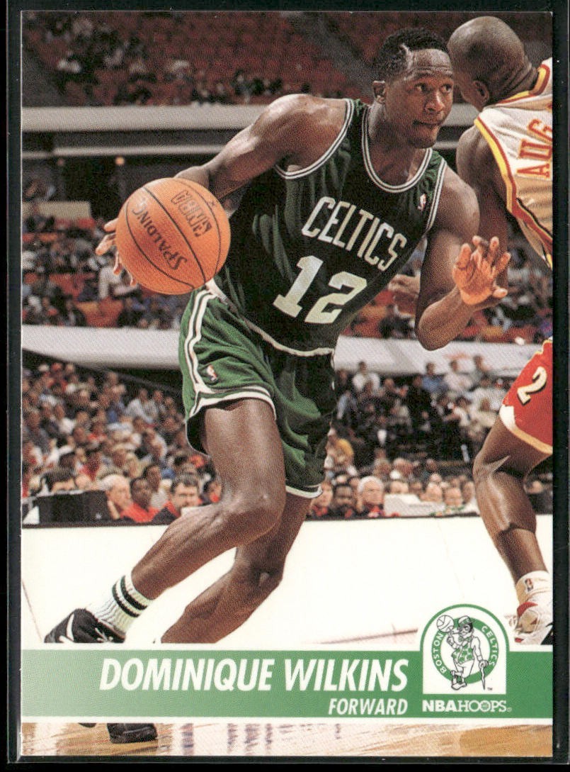 Dominique Wilkins Player Lot Bundle 10 Basketball Cards DW005 Hawks back