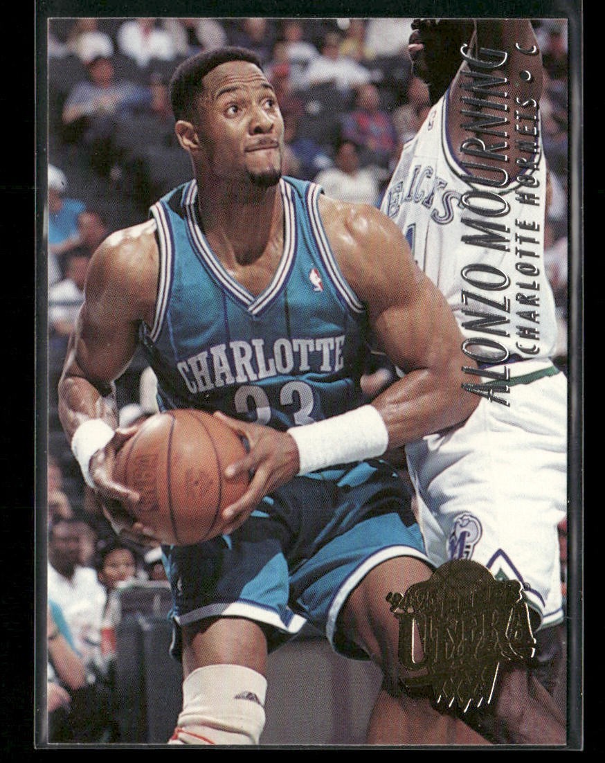 Alonzo Mourning Player Lot Bundle 10 Different Basketball Cards AM002 Heat back