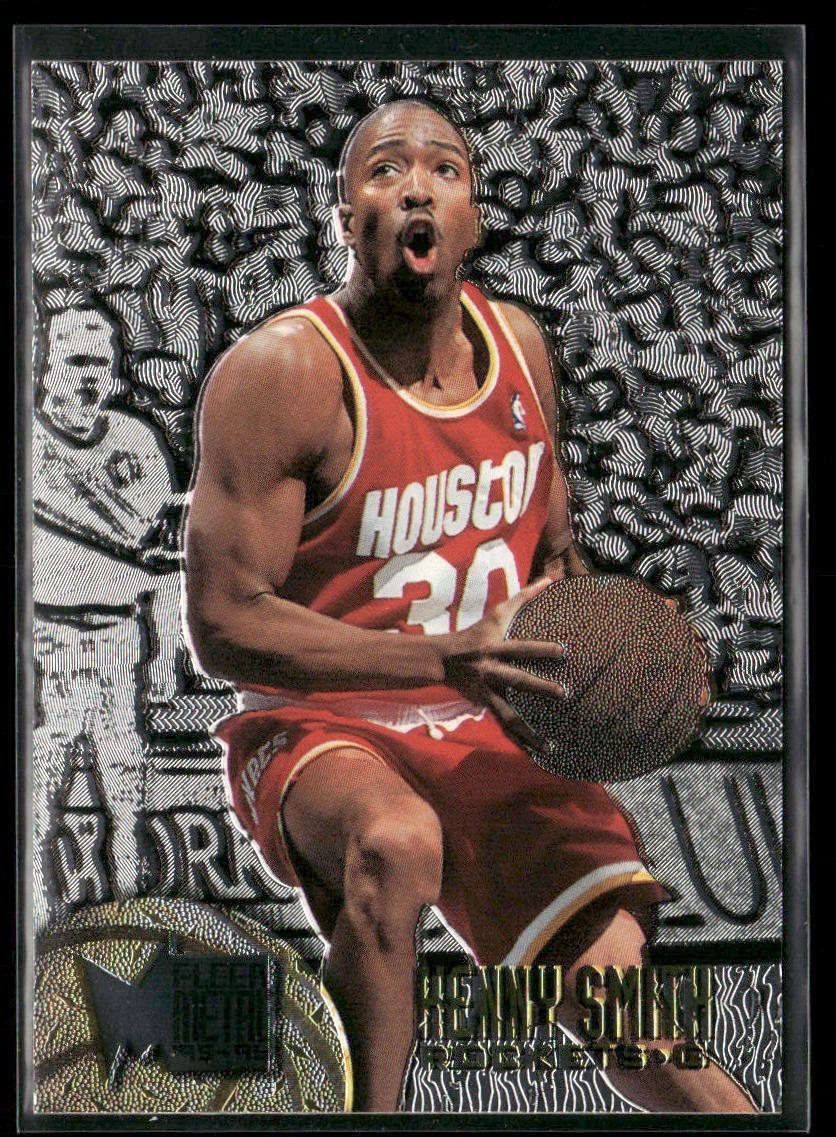Kenny Smith Player Lot Bundle 10 Basketball Cards KS002 Rockets back