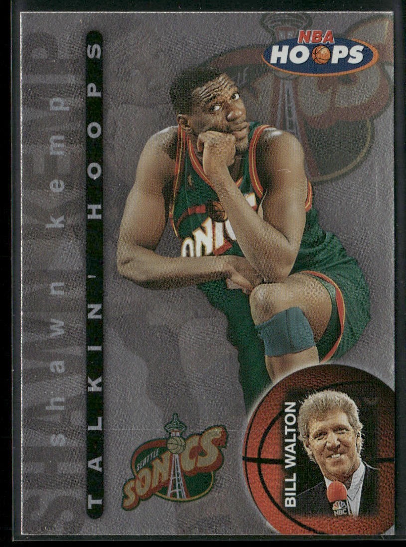 Shawn Kemp Player Lot Bundle 10 Basketball Cards SK004 Supersonics Cavs back
