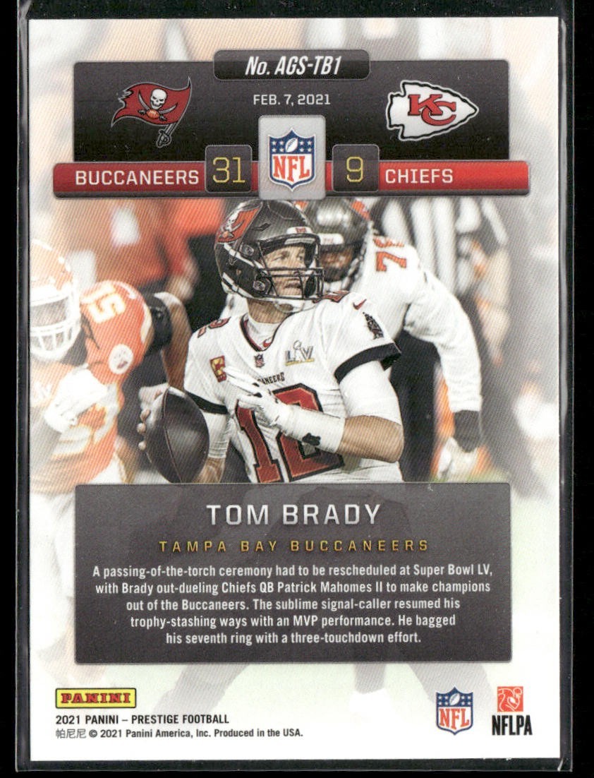 Tom Brady Player Lot Bundle 10 Different Football Cards TB001 Patriots back