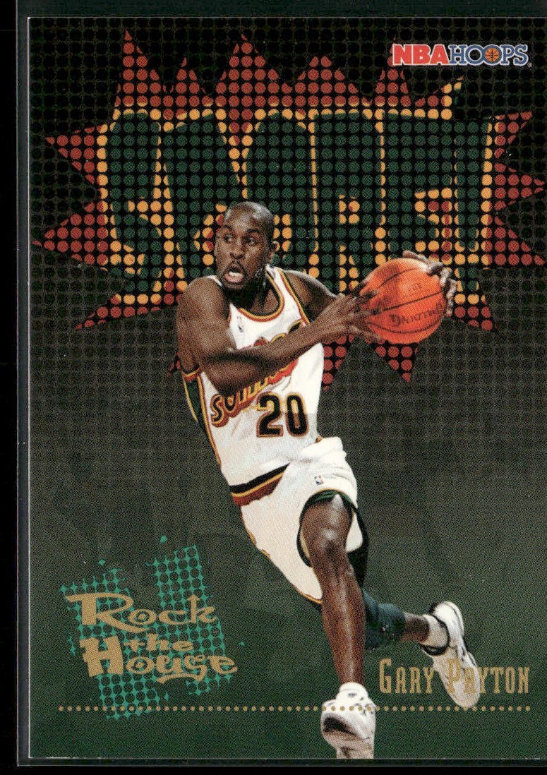 Gary Payton Player Lot Bundle 10 Basketball Cards GP003 Supersonics back