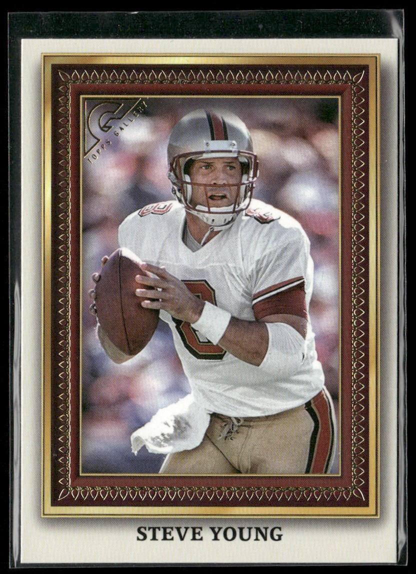 Steve Young Player Lot Bundle 10 Different Football Cards SY008 49ers back