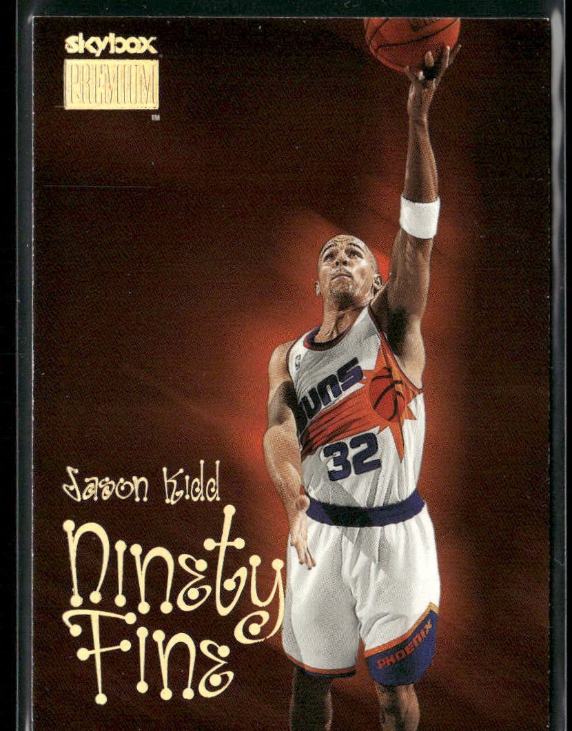Jason Kidd Player Lot Bundle 10 Basketball Cards JK002 Mavericks 1 RC (Edge Dmg) back