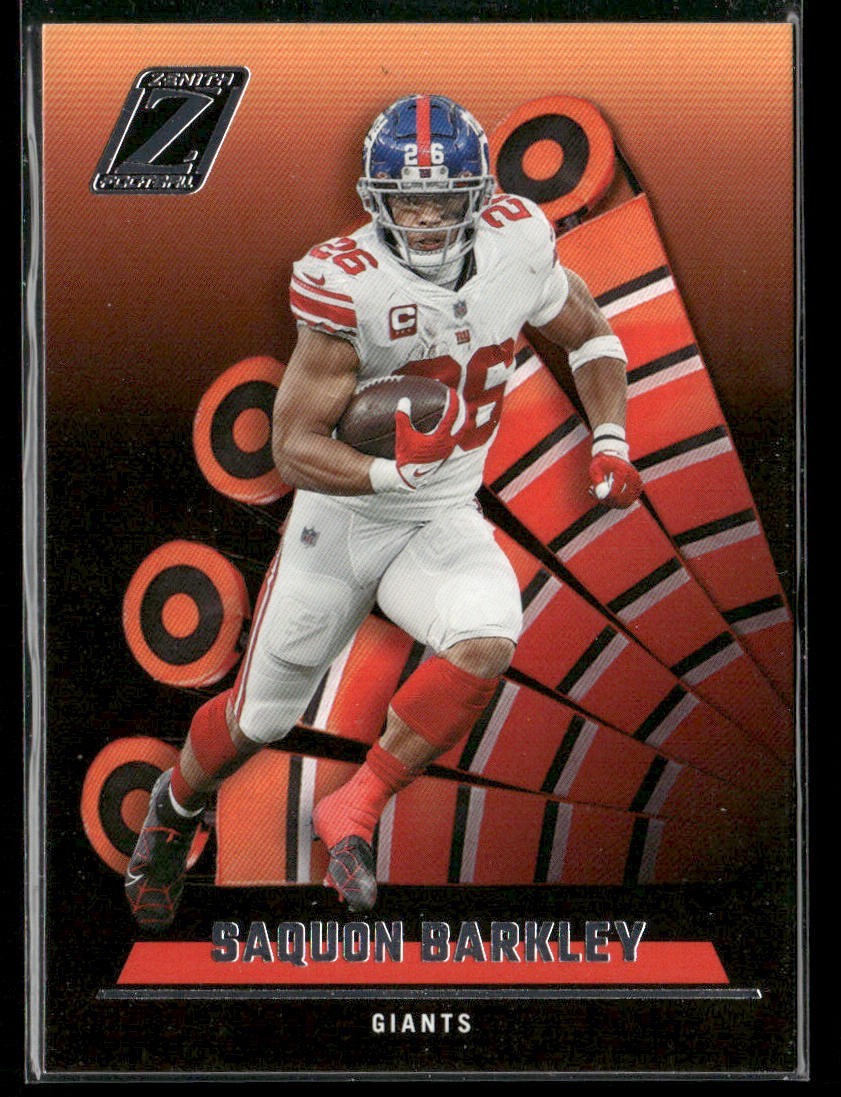 Saquon Barkley Player Lot Bundle 10 Different Football Cards SB001 Giants back