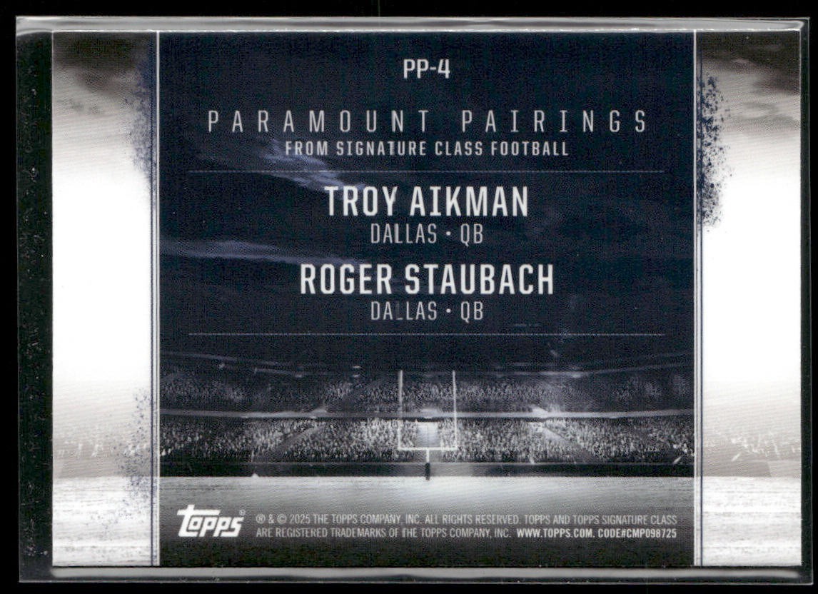 Troy Aikman Player Lot Bundle 10 Different Football Cards TA002 Cowboys back