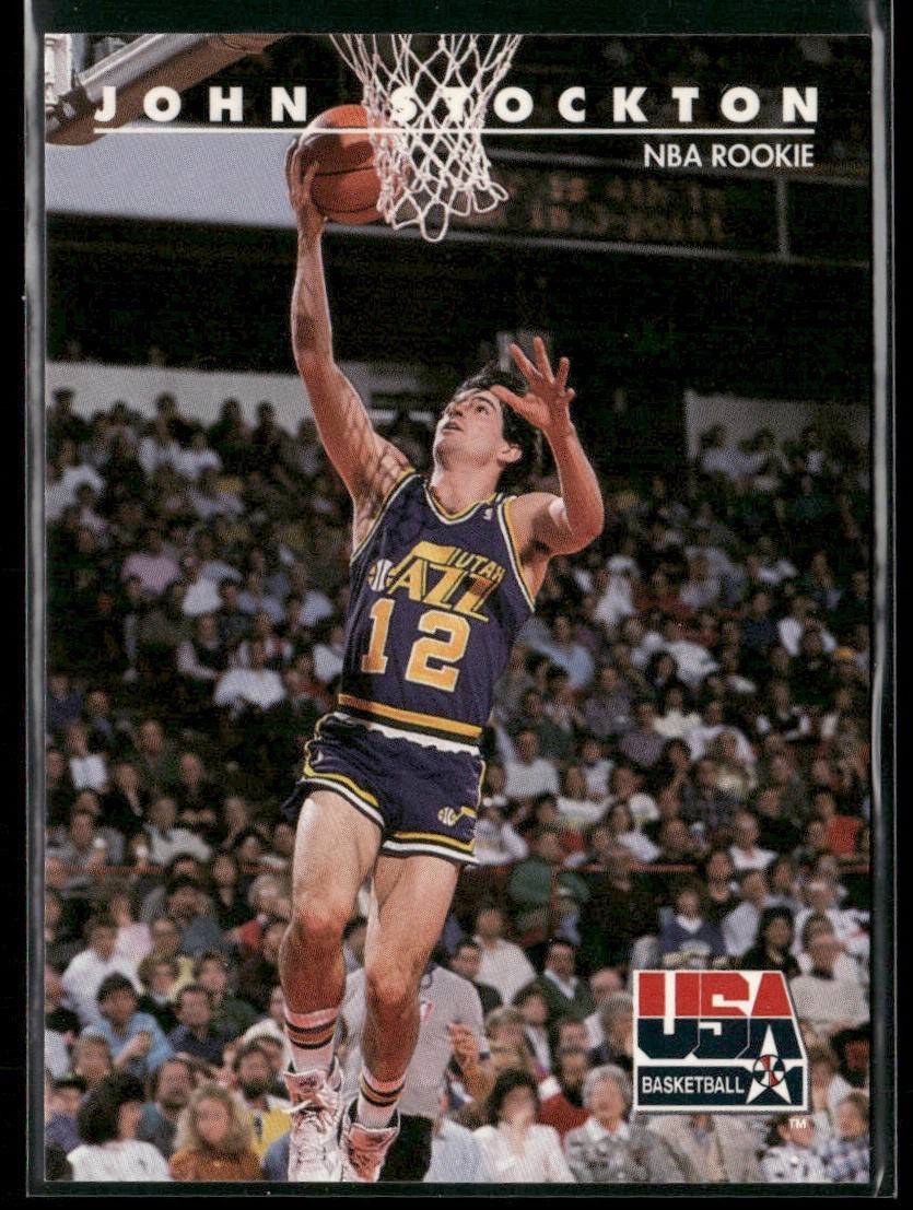 John Stockton Player Lot Bundle 10 Basketball Cards JS002 Utah Jazz back