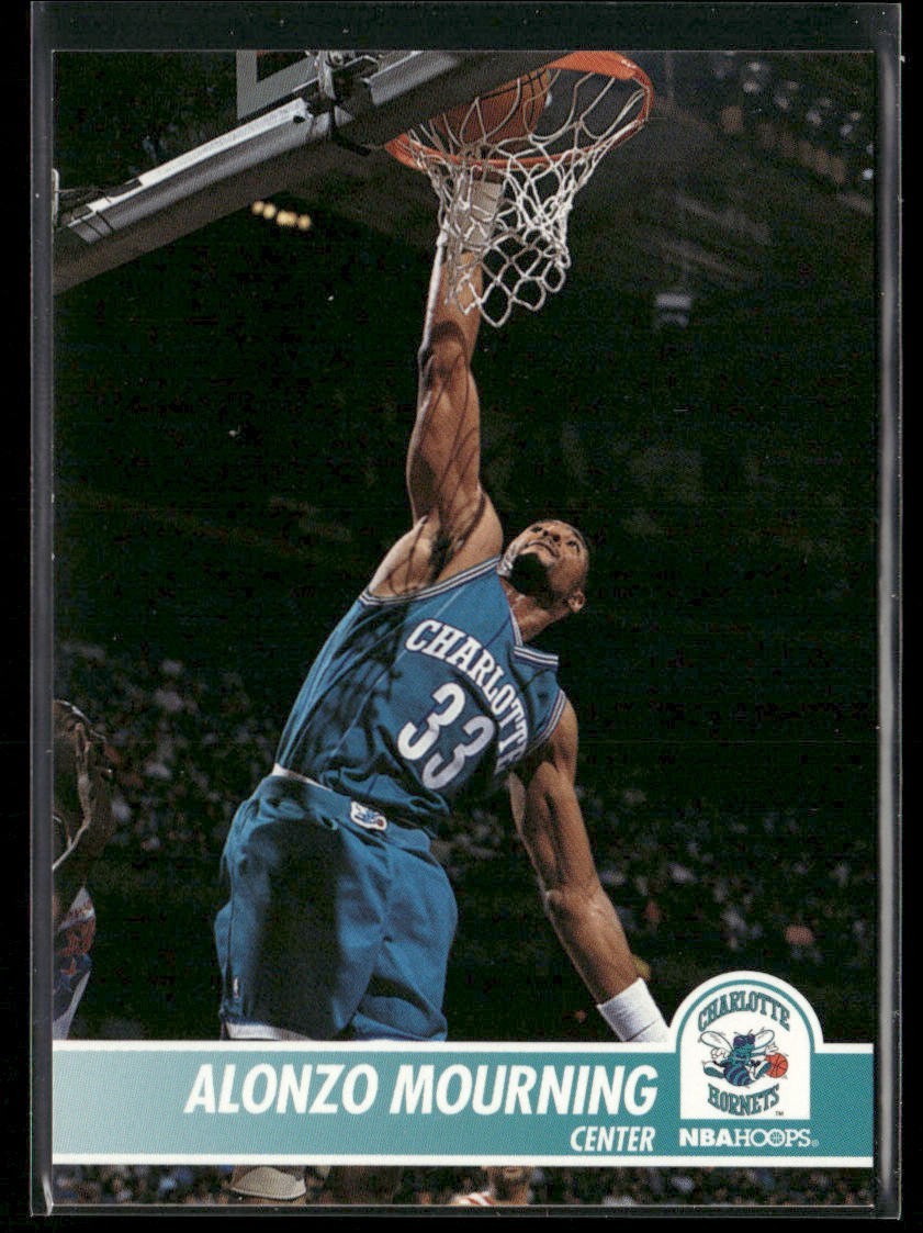 Alonzo Mourning Player Lot Bundle 10 Different Basketball Cards AM001 Heat back
