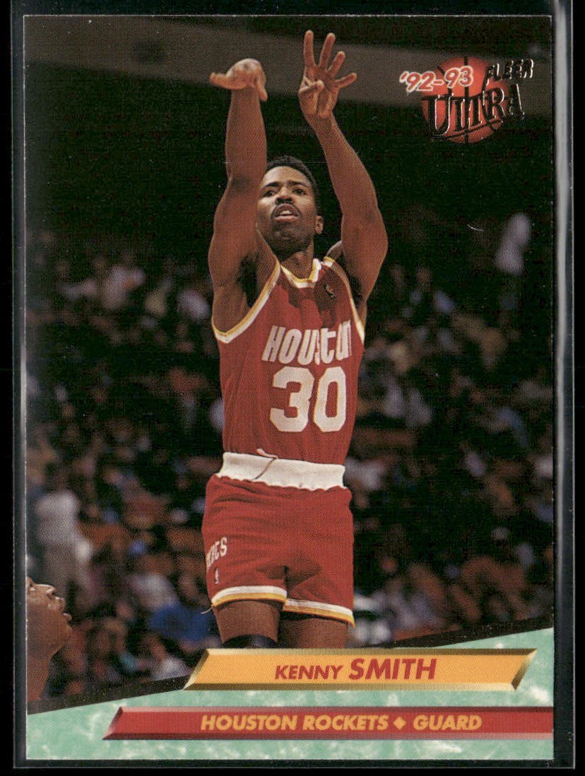 Kenny Smith Player Lot Bundle 10 Basketball Cards KS001 Rockets back