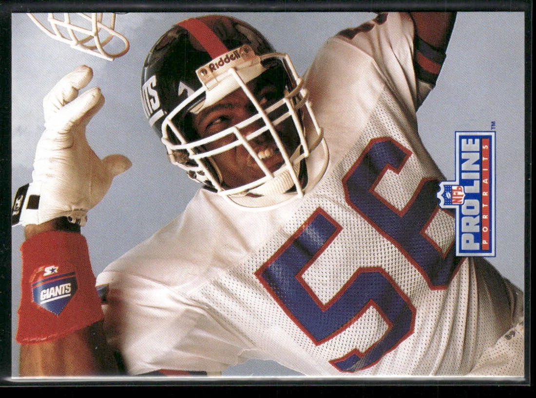 Lawrence Taylor Player Lot Bundle 10 Different Football Cards LT003 Giants back