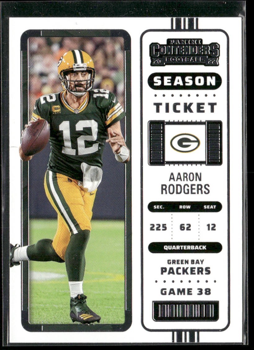 Aaron Rodgers Player Lot Bundle 10 Different Football Cards AR001 Packers Jets back