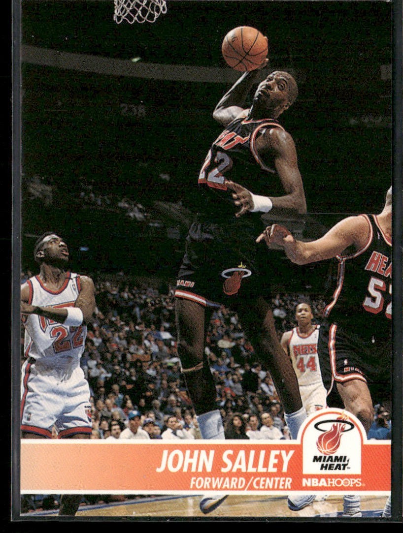 John Salley Player Lot Bundle 10 Basketball Cards JS001 Heat Pistons back