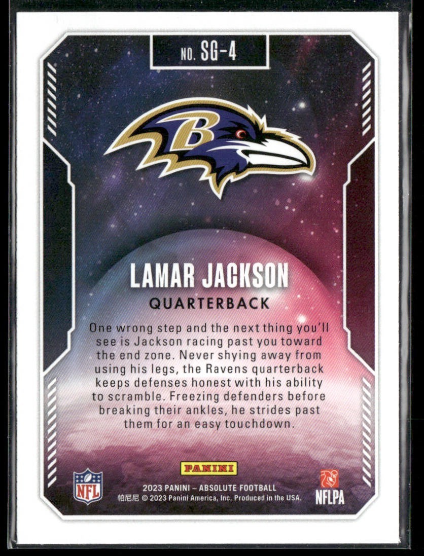 Lamar Jackson Player Lot Bundle 10 Different Football Cards LJ004 Ravens back