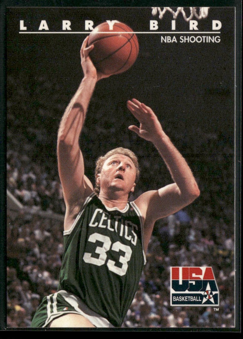 Larry Bird Player Lot Bundle 10 Basketball Cards LB001 Celtics back