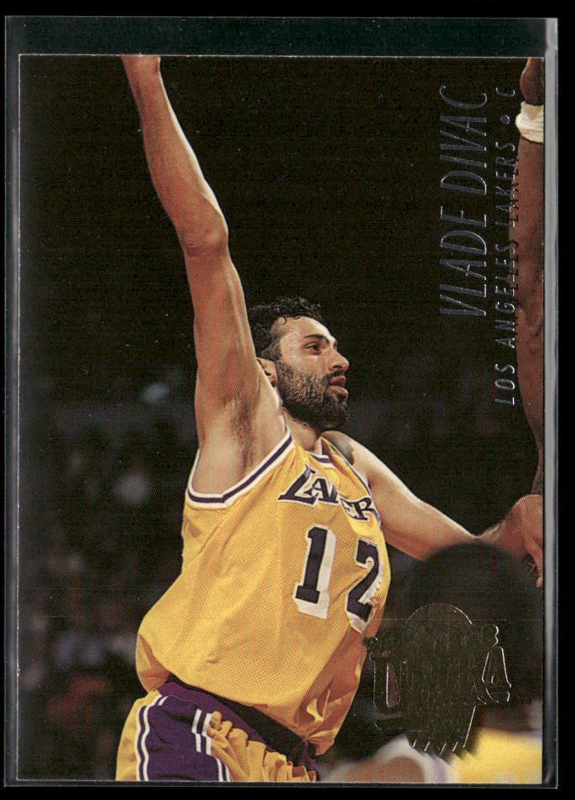 Vlade Divac Player Lot Bundle 10 Basketball Cards VD001 Lakers Hornets front