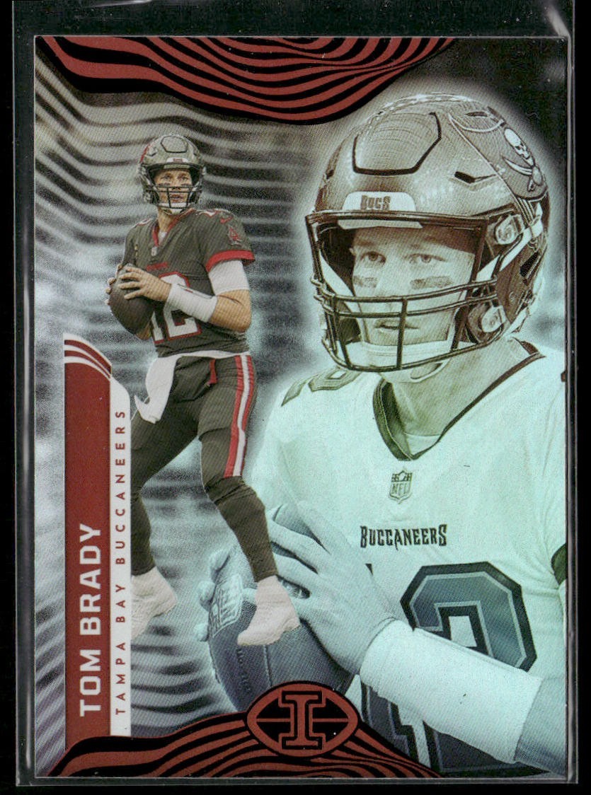Tom Brady Player Lot Bundle 10 Different Football Cards TB001 Patriots back