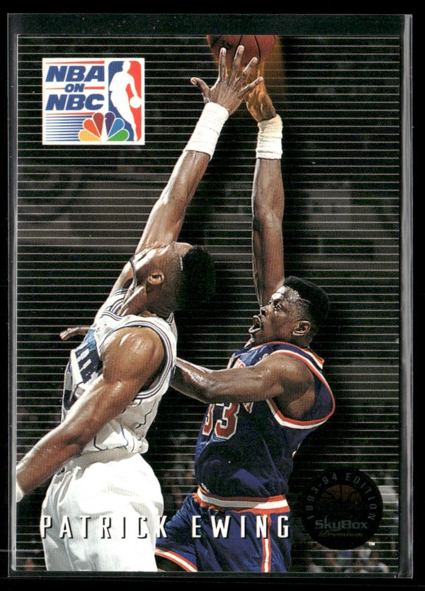 Patrick Ewing Player Lot Bundle 10 Basketball Cards PE002 New York Knicks back