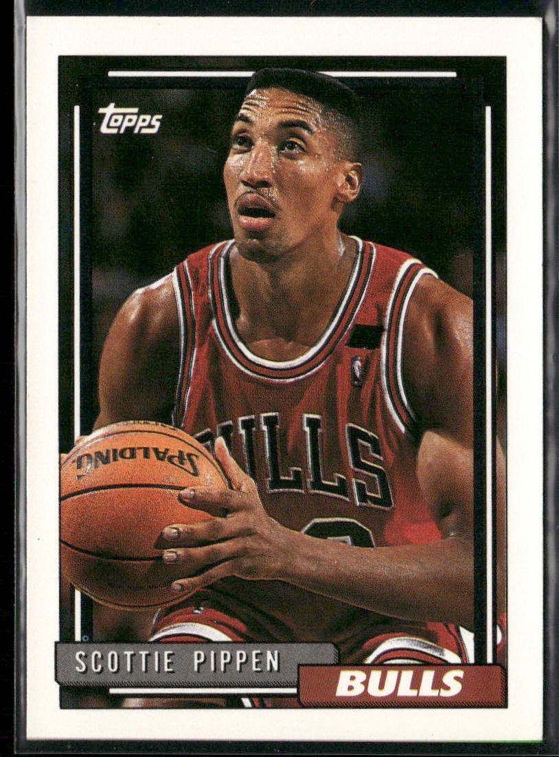 Scottie Pippen Player Lot Bundle 10 Basketball Cards SP003 Chicago Bulls back