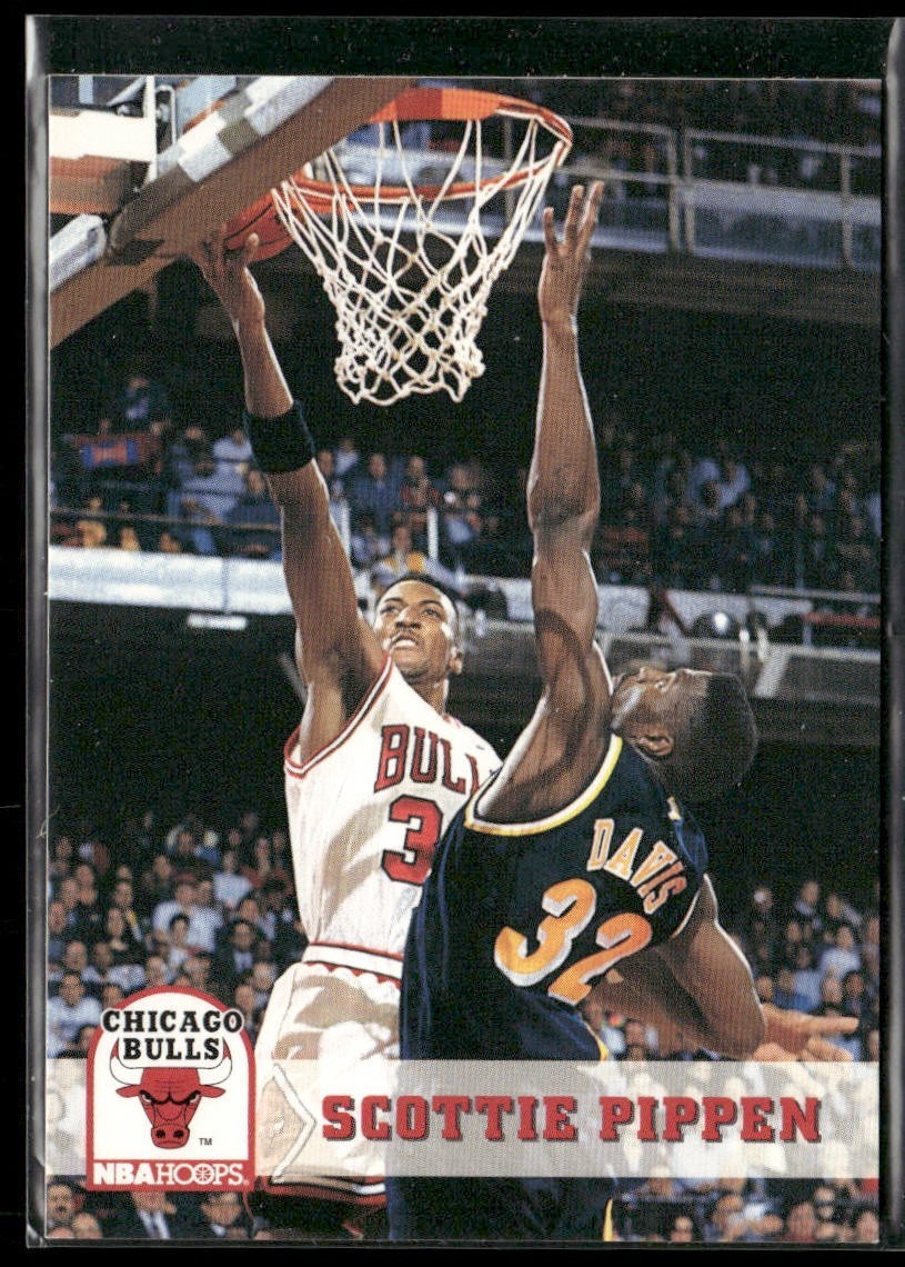 Scottie Pippen Player Lot Bundle 10 Basketball Cards SP002 Chicago Bulls back
