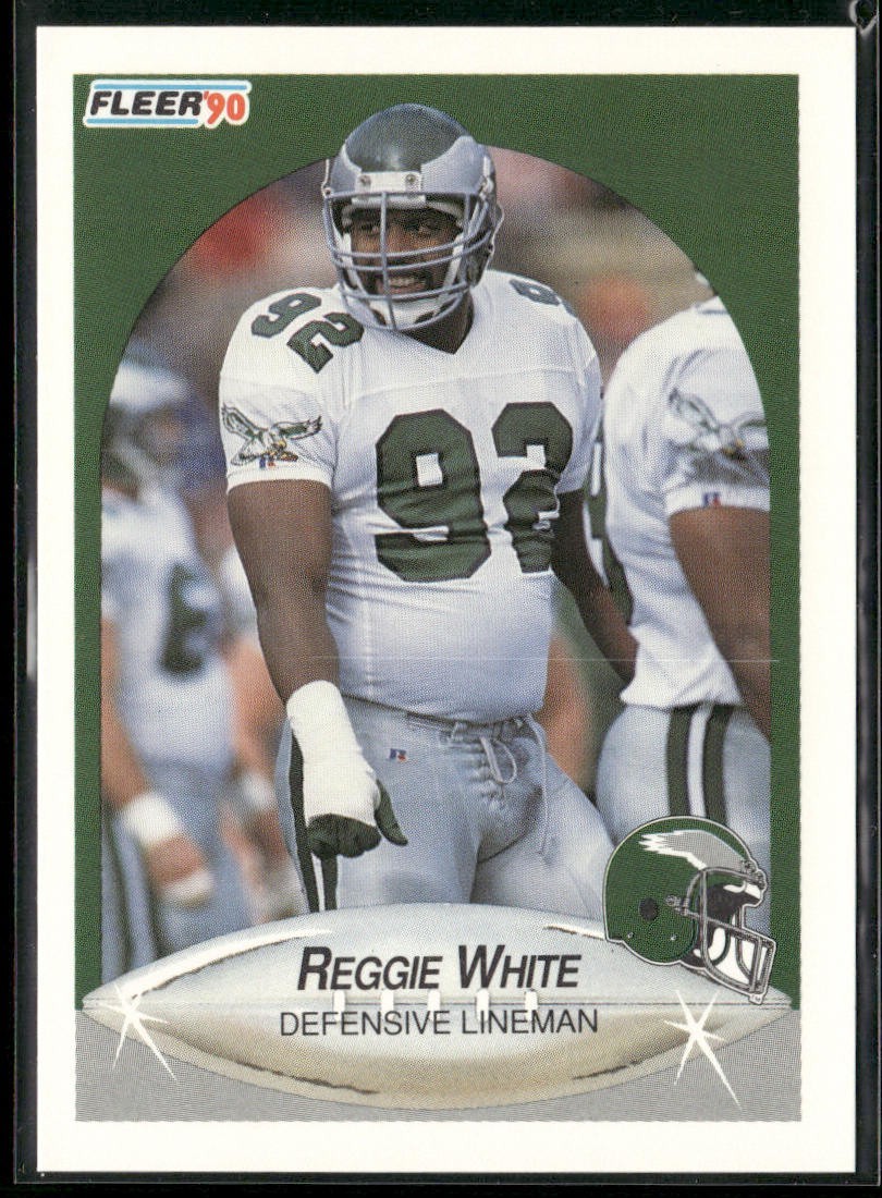 Reggie White Player Lot Bundle 10 Different Football Cards RW004 Eagles Packers back