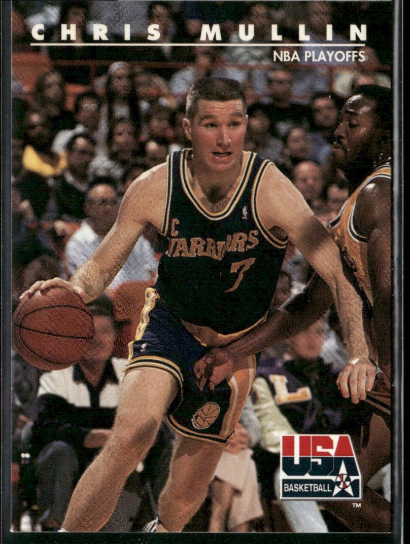 Chris Mullin Player Lot Bundle 10 Basketball Cards CM001 Warriors back