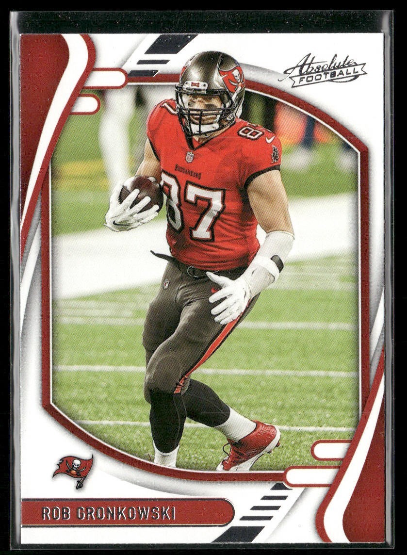 Rob Gronkowski Player Lot Bundle 10 Different Football Cards RG001 Patriots back