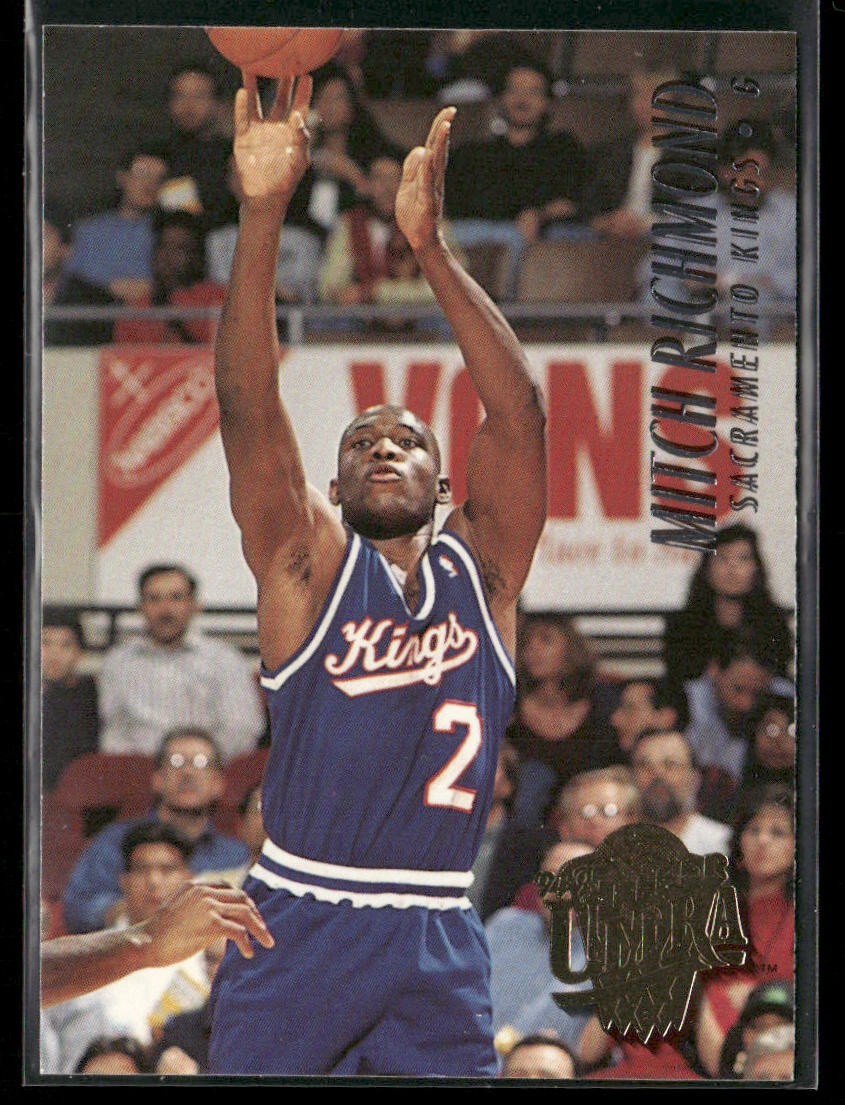 Mitch Richmond Player Lot Bundle 10 Basketball Cards MR002 Kings back