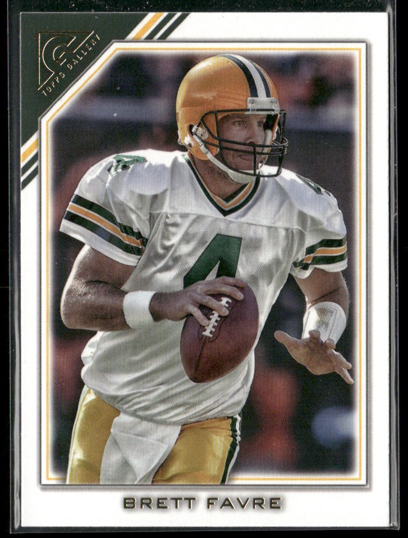 Brett Favre Player Lot Bundle 10 Different Football Cards BF002 Packers back