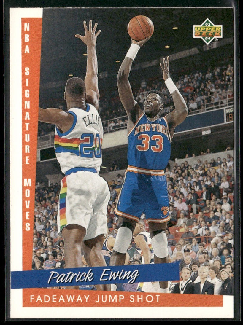 Patrick Ewing Player Lot Bundle 10 Basketball Cards PE005 New York Knicks back