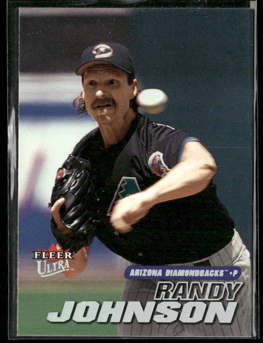 Randy Johnson Lot Bundle 10 Different Baseball Cards RJ002 Mariners front