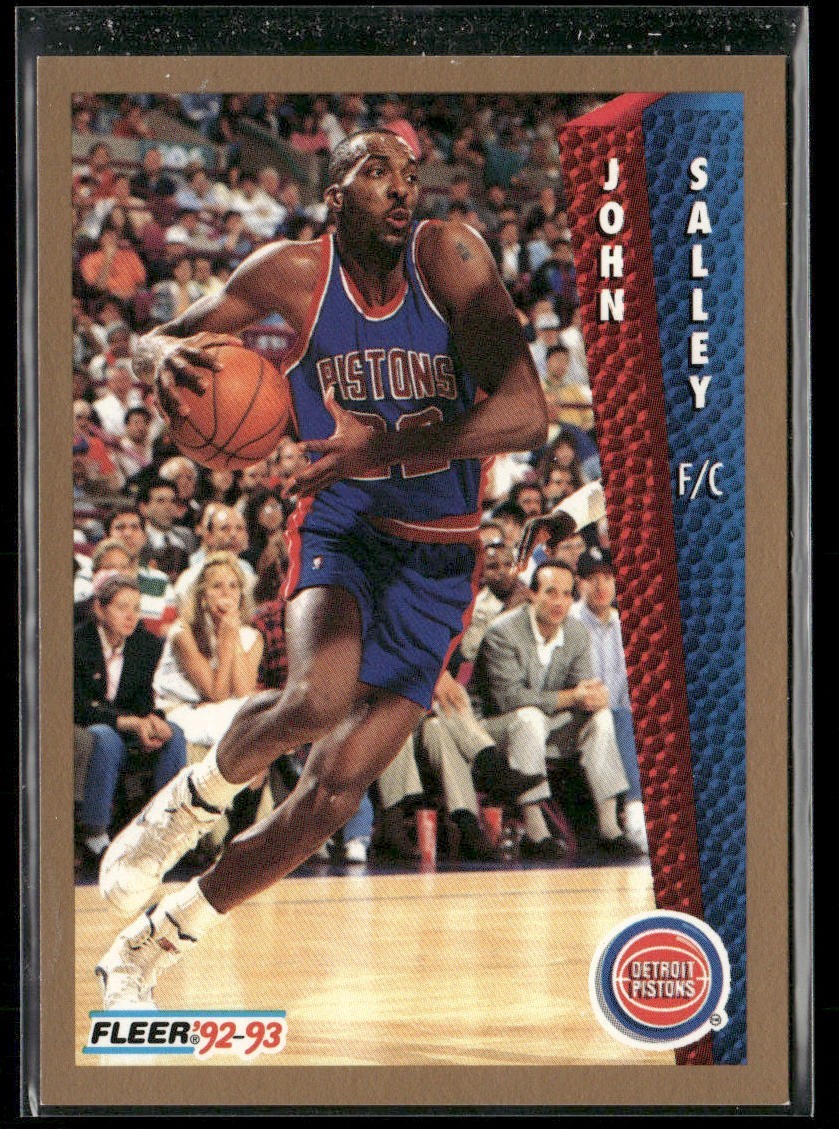 John Salley Player Lot Bundle 10 Basketball Cards JS004 Heat Pistons front