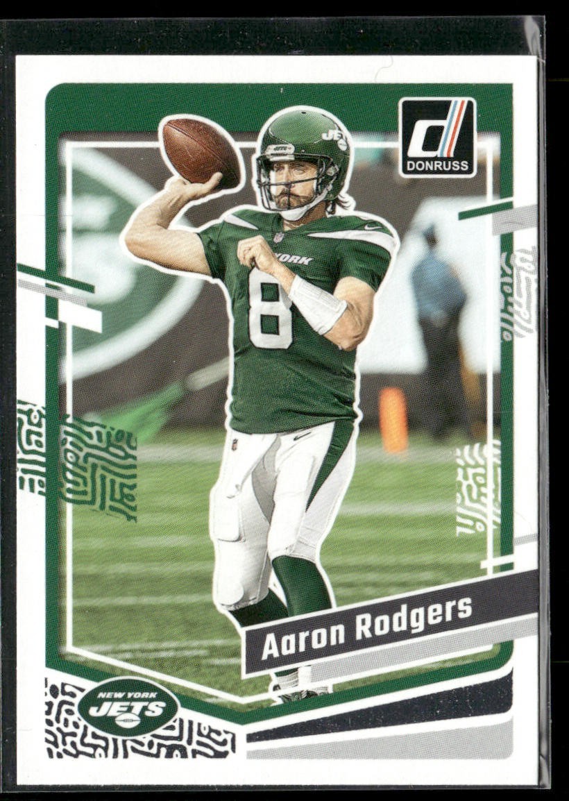 Aaron Rodgers Player Lot Bundle 10 Different Football Cards AR001 Packers Jets back