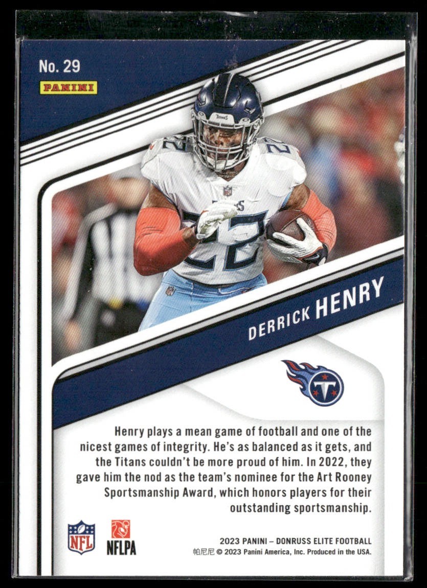 Derrick Henry Player Lot Bundle 10 Different Football Cards DH001 Titans Ravens back