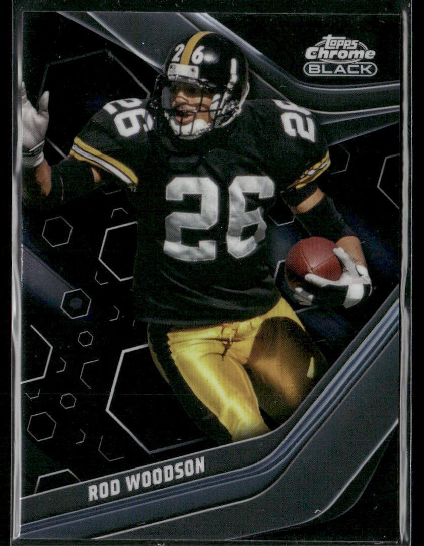 Rod Woodson Player Lot Bundle 10 Different Football Cards RW008 Steelers back