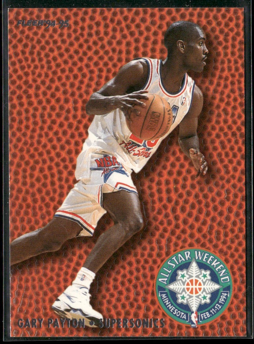 Gary Payton Player Lot Bundle 10 Basketball Cards GP001 Supersonics back